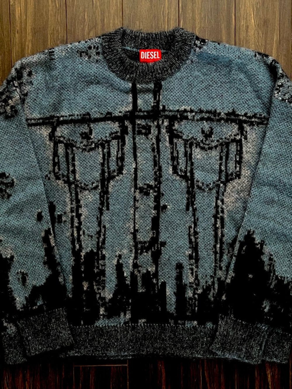 Diesel Knit Denim XL